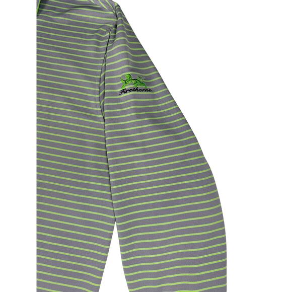 FootJoy Men's Large Striped Golf Polo - Firethorne Country Club Waxhaw NC - Picture 5 of 10